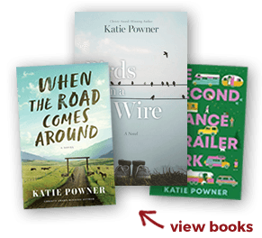 Author Katie Powner book covers